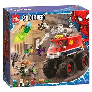 ساختنی طرح کامیون مردعنکبوتی مدل spider hero کد 11637