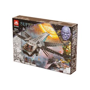 ساختنی لگو مدل مارول black panther dragon flyer کد 60088