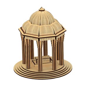 ساختنی مدل ماکت چوبی آرامگاه حافظ حافظیه کد m99