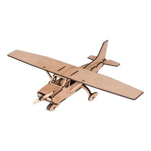 ساختنی مدل ماکت چوبی هواپیما کد m66