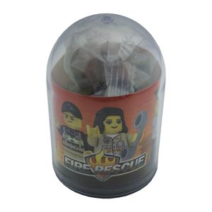 ساختنی مدل مینی فیگور کپسولی طرح آتش نشانی کد sm 257f