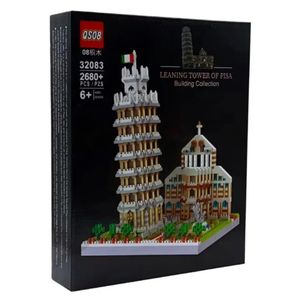 ساختنی کیو اس صفر هشت مدل building collection طرح برج پیزا کد 32083