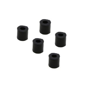 سازه رباتیک مدل اسپیسر لاستیکی استوانه ای 8mm سوراخ 4mm بسته 5 عددی