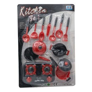 ست اسباب بازی آشپزخانه مدل kitchen set مجموعه 11 عددی
