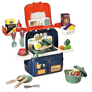 ست اسباب بازی آشپزخانه ناب سل مدل کوله پشتی 42 تکه children’s house home kitchen