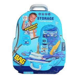 ست اسباب بازی تجهیزات پزشکی مدل diy 17pcs