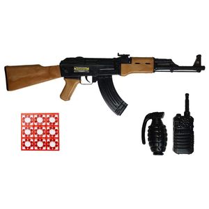 ست اسباب بازی تفنگ طرح کلاشینکف مدل ak 47