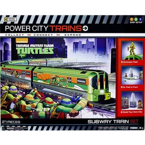 ست قطار جکس پسفیک مدل tmnt subway