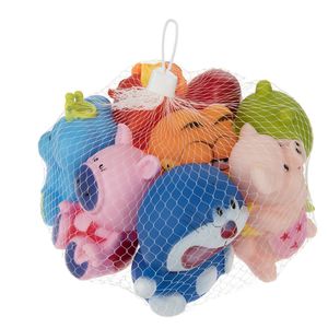 عروسک حمام مدل animals بسته 8 عددی کد 1811