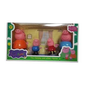 عروسک مدل پپاپیگ happy family  بسته 4 عددی