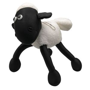 عروسک مدل گوسفند زبل طرح shaun the sheep ارتفاع 18 سانتی متر