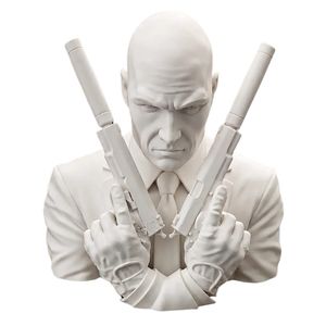 فیگور طرح هیتمن مدل  مامور 47 ( hitman) ارتفاع 15 سانتی‌متر