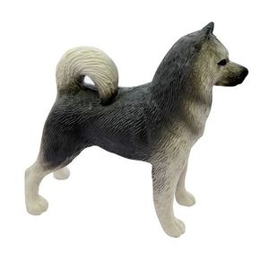 فیگور مدل سگ هاسکی طرح siberian husky ارتفاع 8 سانتی متر کد do955 1