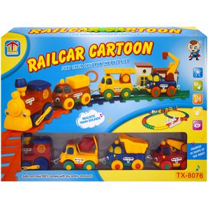 قطار اسباب بازی تونگ لی فو مدل rail car cartoon