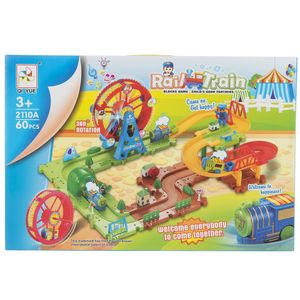 قطار اسباب بازی مدل block game 2110a