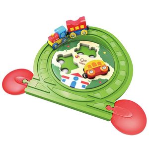 قطار اسباب بازی هپه مدل track puzzle