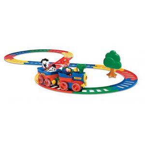 قطار بازی تولو مدل deluxe train set