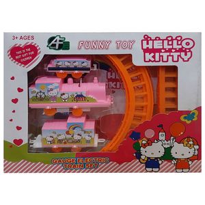 قطار بازی فانی توی طرح هلو کیتی کد t 199