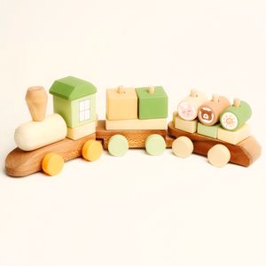 قطار بازی مدل چوبی کد 818
