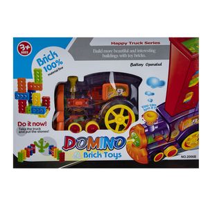 قطار دومینو مدل brick toys کد 2006b