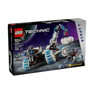 لگو 1082 تکه سری technic مدل lunar outpost moon rover space vehicle 42211