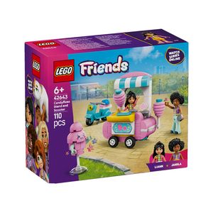 لگو 110 تکه سری فرندز مدل cotton candy stand and scooter کد 42643