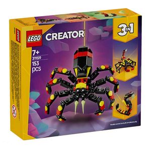 لگو 153 تکه سری کریتور مدل the amazing spider کد 31159