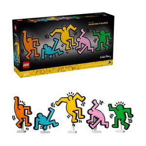 لگو 1773 تکه سری art مدل keith haring dancing figures کد 31216