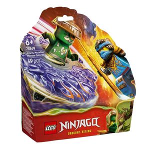 لگو 49 تکه سری نینجاگو مدل nya vs. mutation monster spinner کد 71849