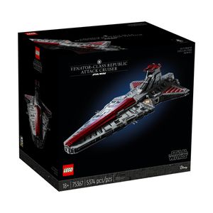 لگو 5374 تکه سری star wars مدل venator class republic attack cruiser کد 75367