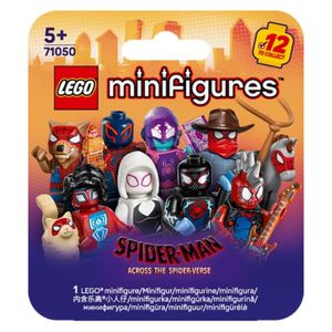 لگو 8 تکه سری مینی‌فیگور مدل spider man: across the spider verse 71050