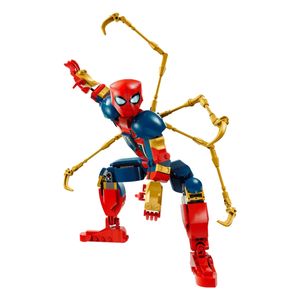 لگو سری iron spider man مدل construction figure کد 76298