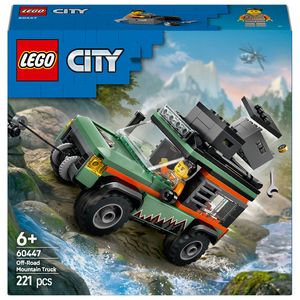 لگو سری سیتی مدل 60447 off road 4x4 mountain truck