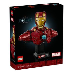 لگو سری مارول مدل iron man mk4 bust کد 76327