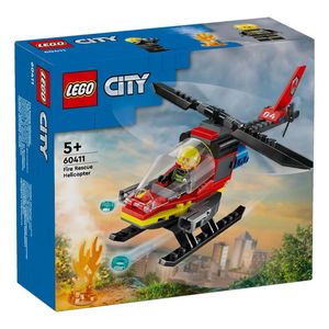 لگو مدل fire rescue helicopter 60411