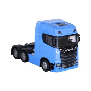 ماشین بازی مدل تریلی اسکانیا دو محور کد scania