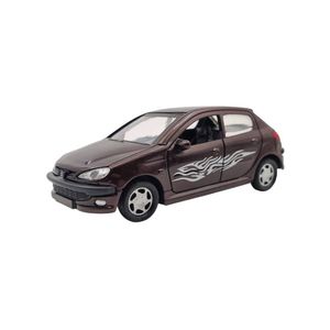 ماشین بازی مدل پژو 206 فلزی کد p2