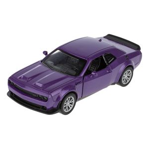 ماشین بازی ناب سل مدل فلزی عقب کش dodge challenger srt