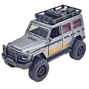 ماشین بازی ناب سل مدل مرسدس بنز جی کلاس آفرود فلزی چراغدار موزیکال عقب کش mercedes benz g class off road toy car with musical lights