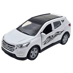 ماشین بازی ناب سل مدل هیوندا سانتافه فلزی عقب کش کد hyundaisantafe metal pull back game machine