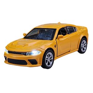 ماشین بازی ناب سل مدل چراغ دار فلزی dodge charger str 2020