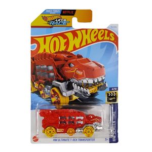 ماشین بازی هات ویلز مدل دایناسور طرح hw ultimate t rex transporter