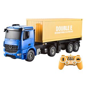 ماشین بازی کنترلی دابل ای مدل mercedes benz arocs container truck
