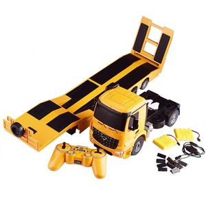 ماشین بازی کنترلی دبل ای مدل 003 rc trailer truck