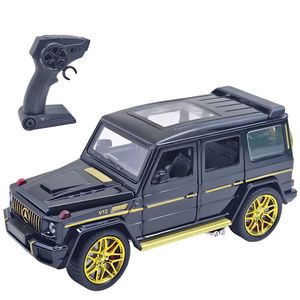 ماشین بازی کنترلی ناب سل مدل بنز جی کلاس شارژی آفرود فلزی چراغدار mercedes benz g class rechargeable metal off road light