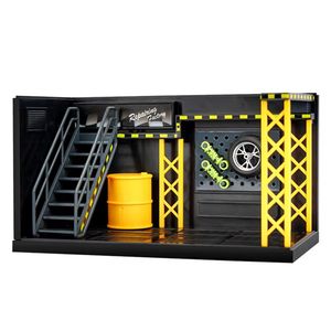 ماکت دیوراما پارکینگ و تعمیرگاه چراغ دار مینگ یینگ مدل my66 m1210 (مقیاس 1:32)