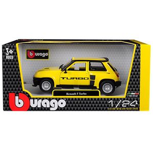 ماکت ماشین بوراگو مدل 1982 renault 5 r5 turbo amarillo