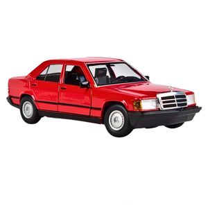 ماکت ماشین بوراگو مدل mercedes benz 190e 2.6 w201