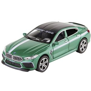 ماکت ماشین مدل عقبکش فلزی موزیکال bmw manhart m8