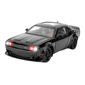 ماکت ماشین ناب سل مدل دوج چلنجر هلکت فلزی کد 1:24 dodge challenger hellcat